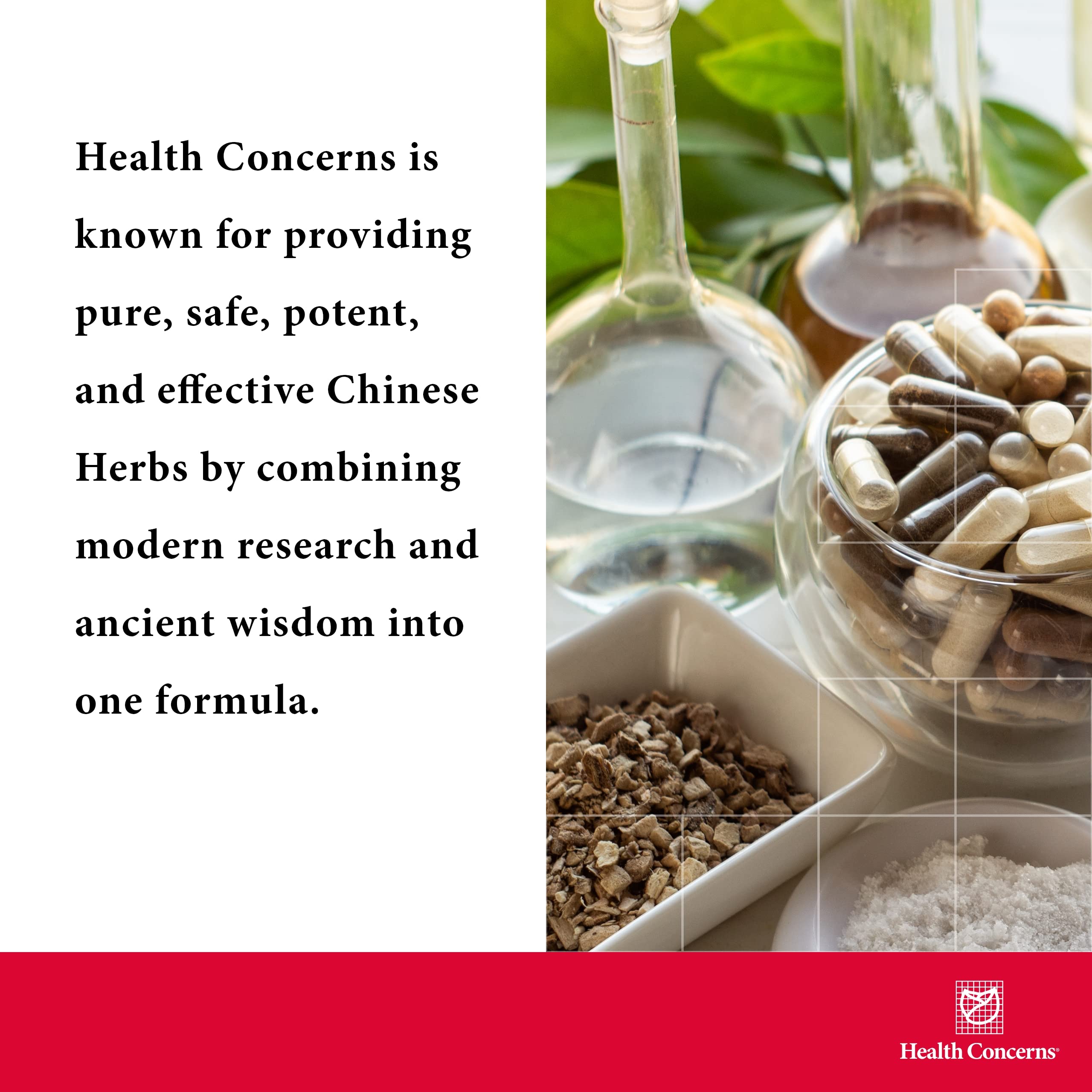 Traditional Chinese herbal formula ingredients lineup