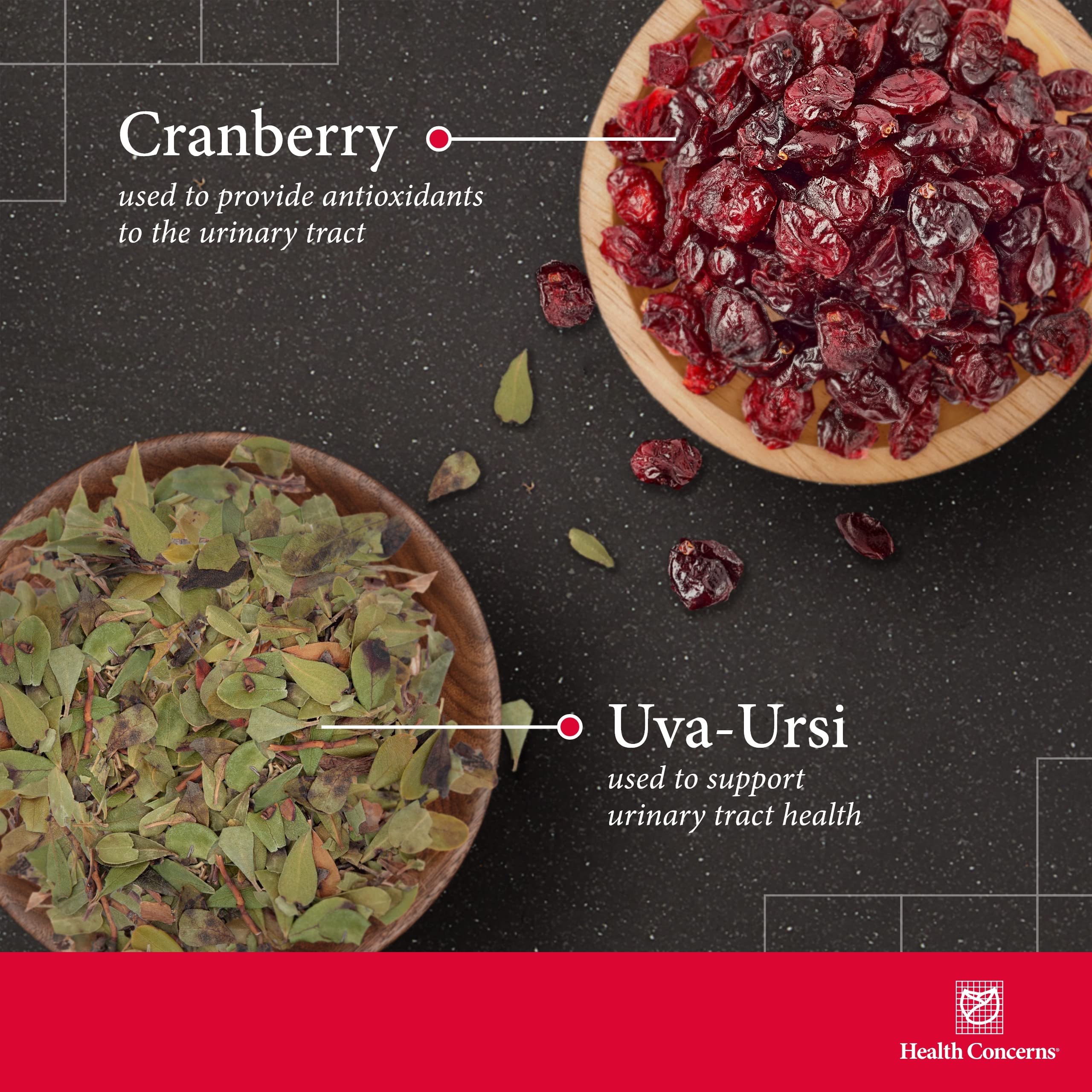 Kidney support formula with cranberry, corn silk, and Uva-Ursi