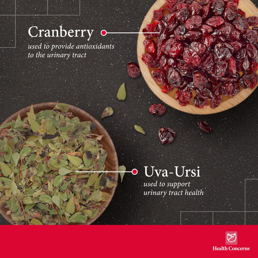 Kidney support formula with cranberry, corn silk, and Uva-Ursi