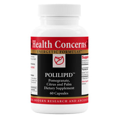Health Concerns Polilipid bottle shown against a white background