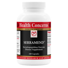 Health Concerns Serramend bottle front view