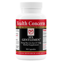 Health Concerns Six Gentlemen bottle with label