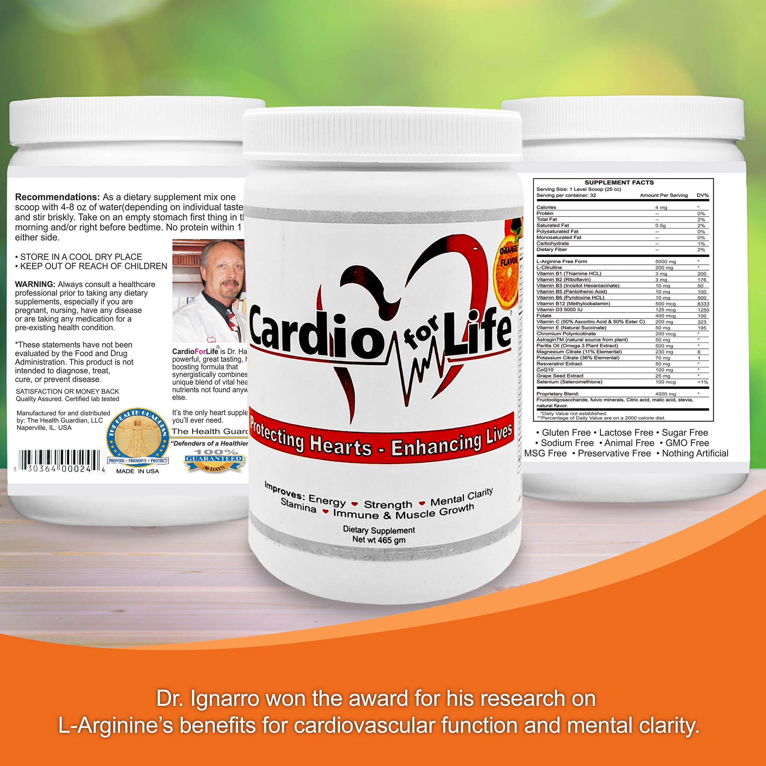 All-natural formula made in the USA