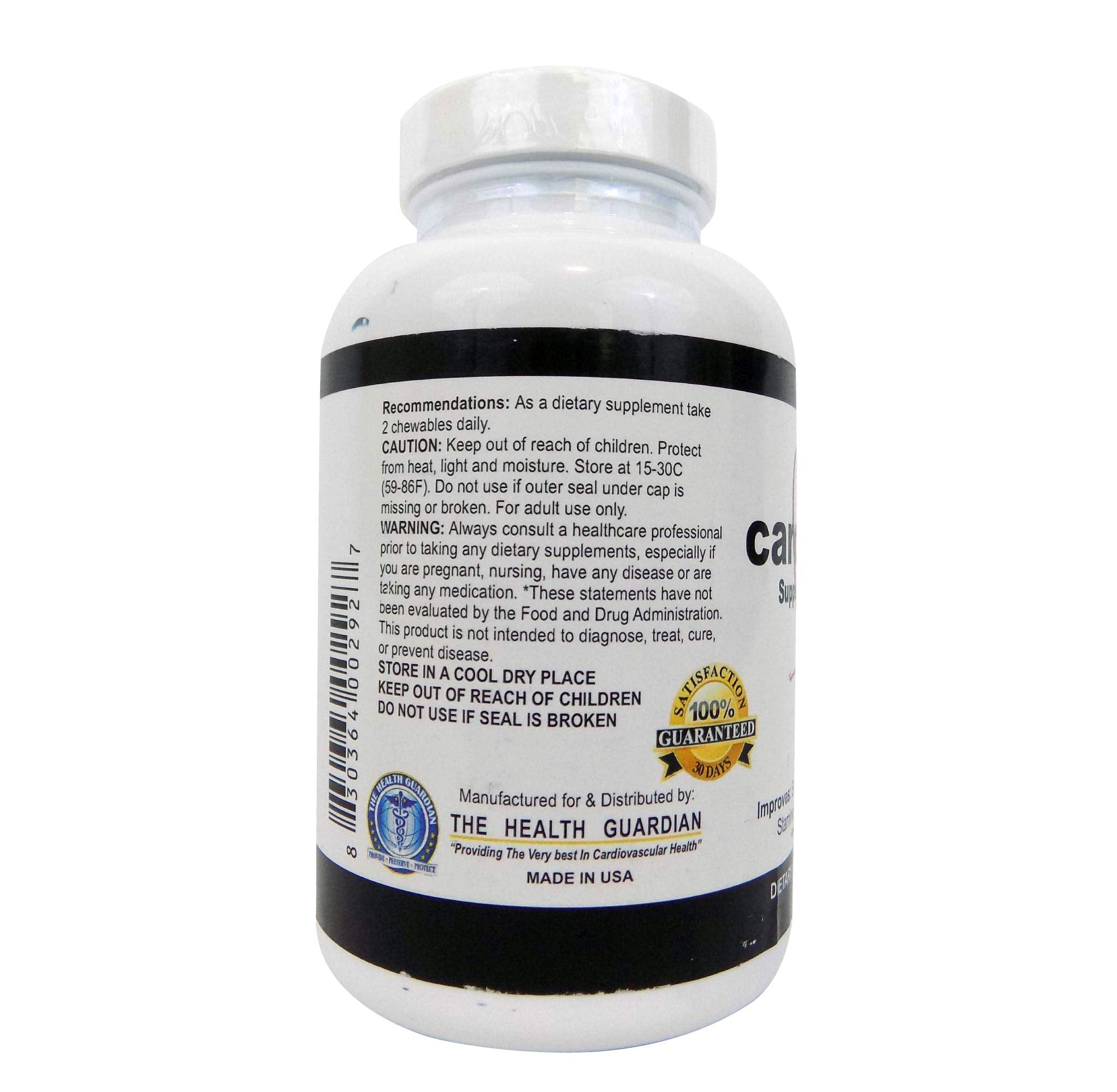 Berry flavored CardioForLife chewables close-up