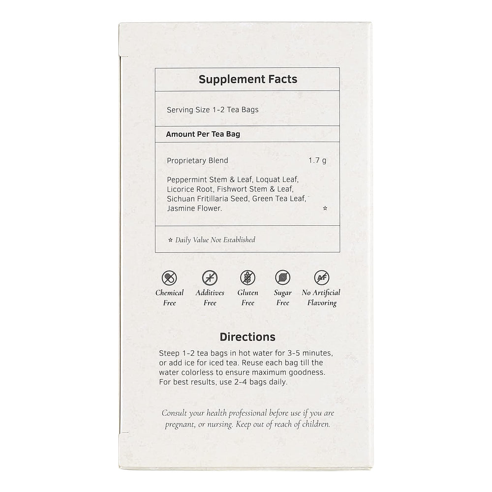 Herbal tea bags for quitting smoking Health King