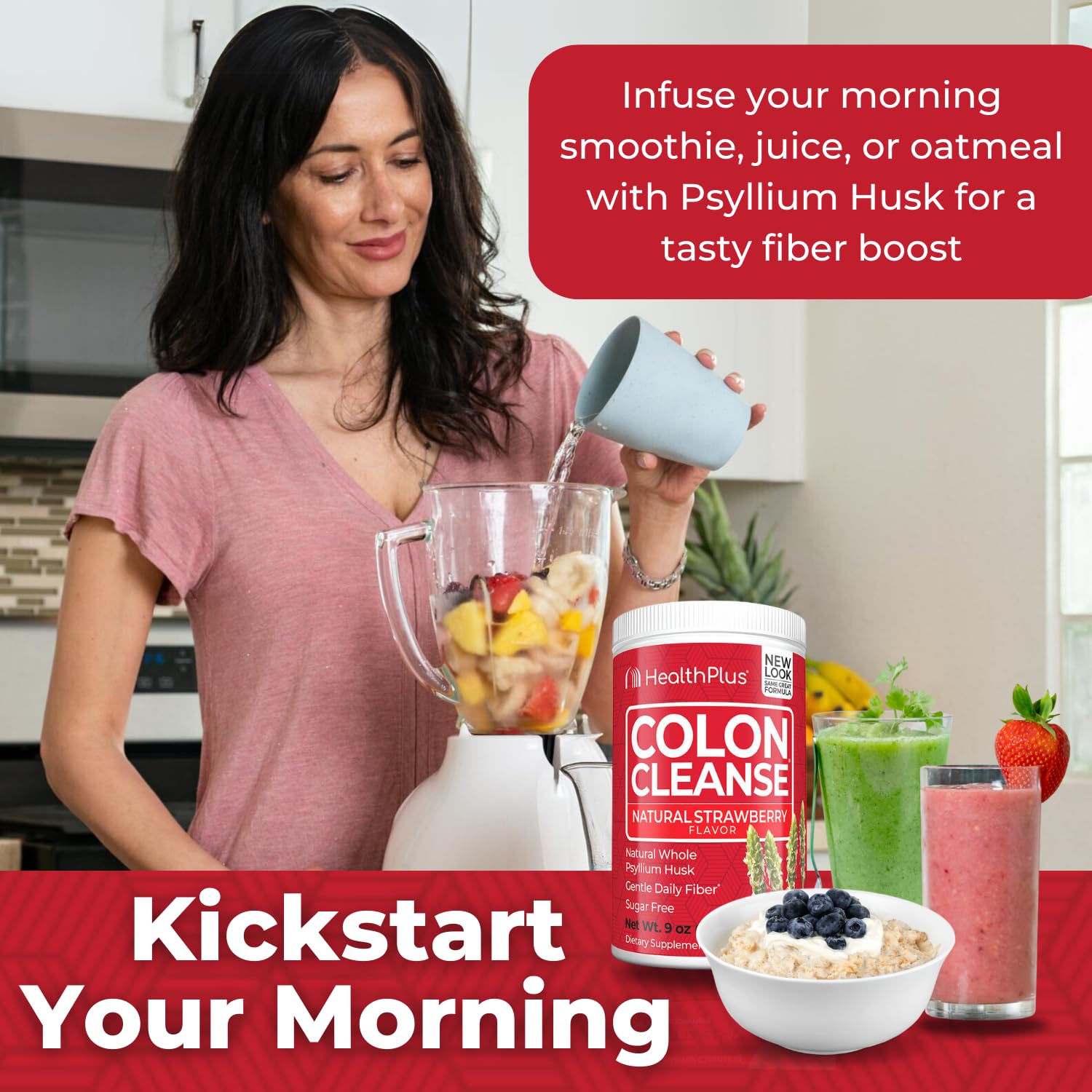 Health Plus Colon Cleanse container and packaging