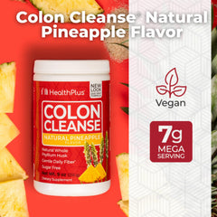 Pineapple flavored colon cleanse powder