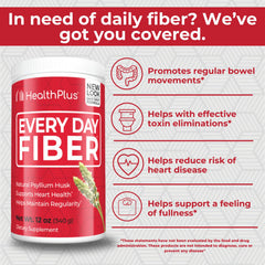 Close-up of Health Plus Fiber powder texture