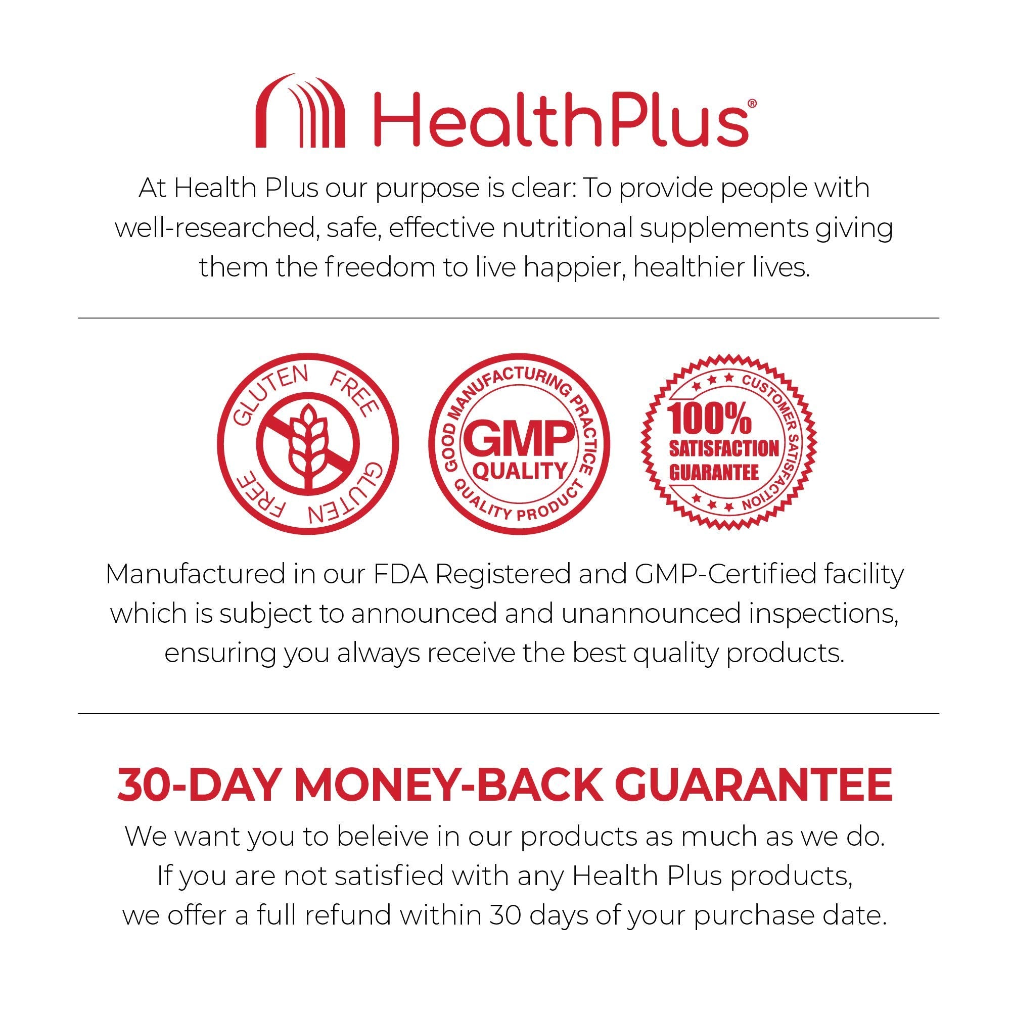 Health Plus Herbal Detox+ digestive-support graphic highlights potential comfort after meals.