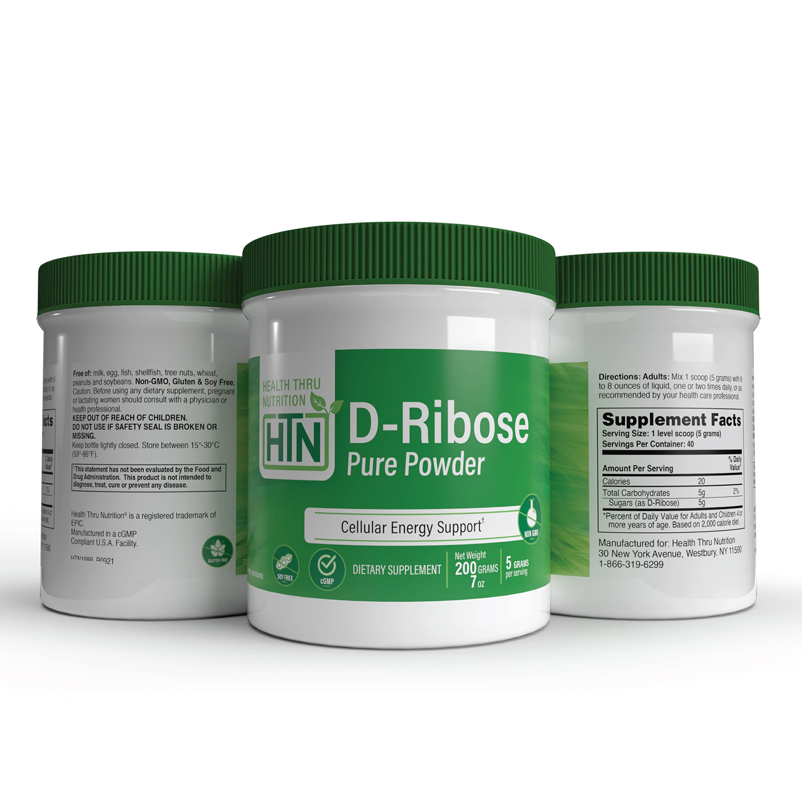 Health Thru Nutrition D-Ribose powder during athletic training demonstrates portable energy support.