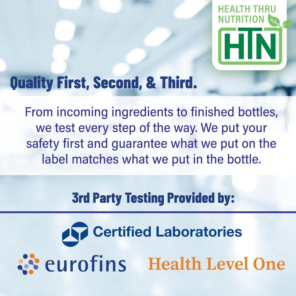 Health Thru Nutrition oregano oil product packaging