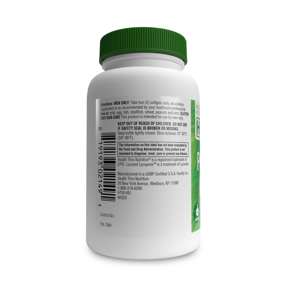 60-count pack of Prostate Plus Double Strength softgels