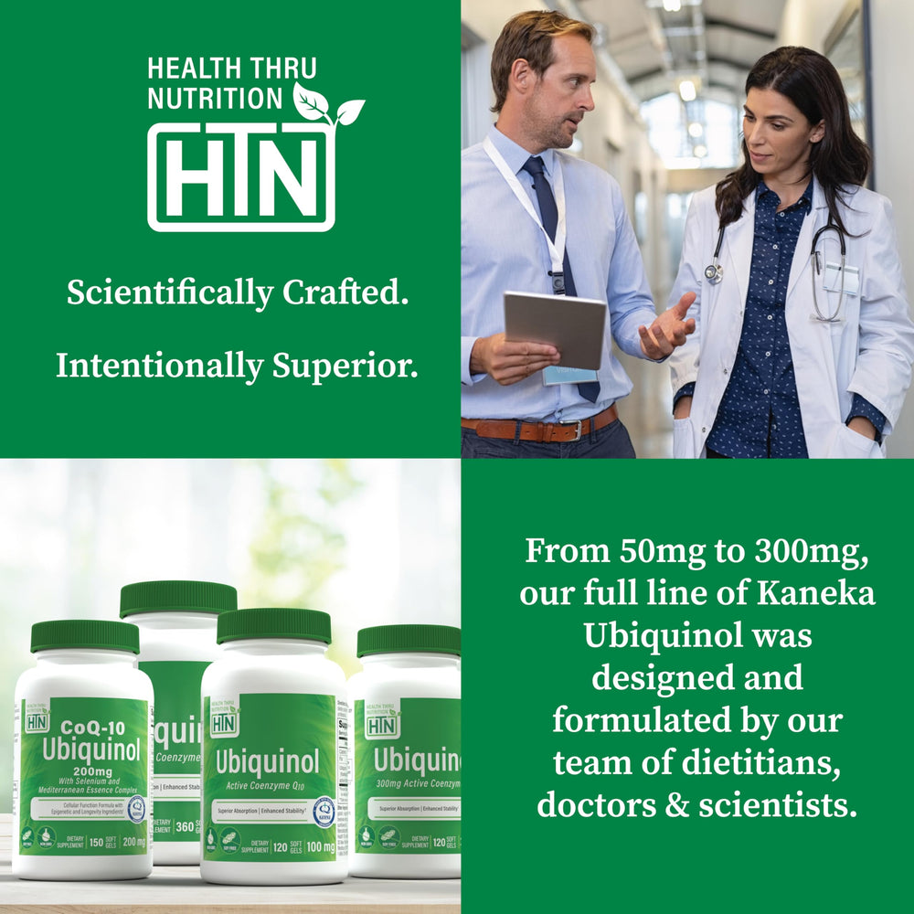 Graphic illustrating enhanced bioavailability and heart health support