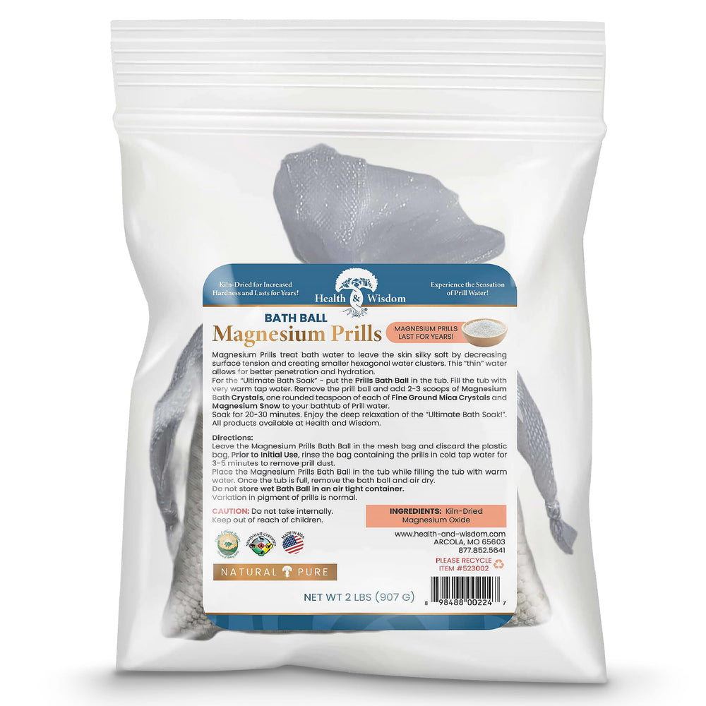 Health and Wisdom Magnesium Prills Bath Ball product image