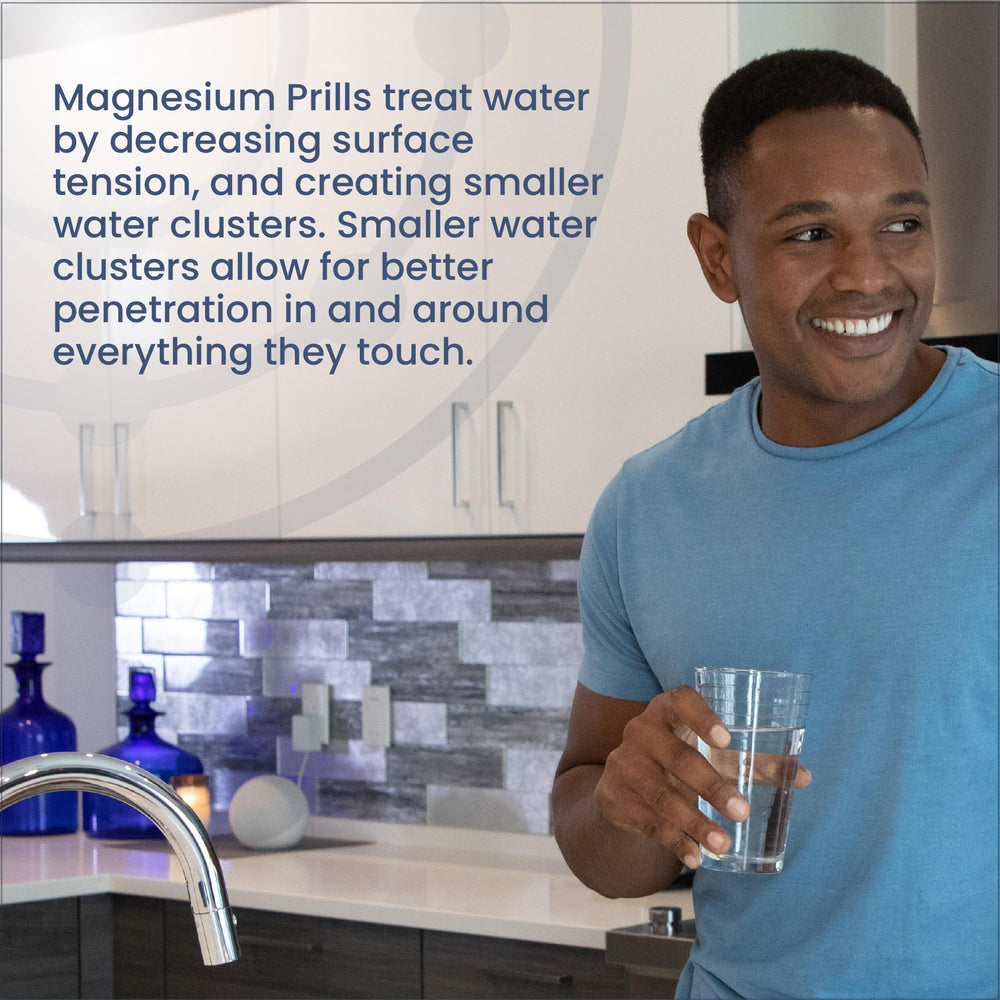 Mineral magnesium and structured water concept