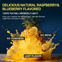 Health4All Creatine Gummies ingredients label