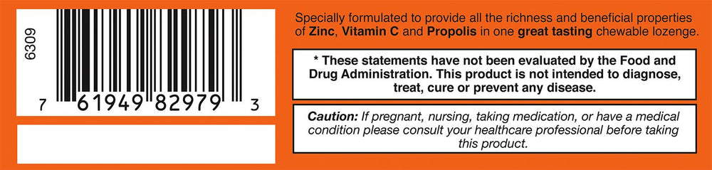 HealthAid Zincovit-C packaging – Product of England