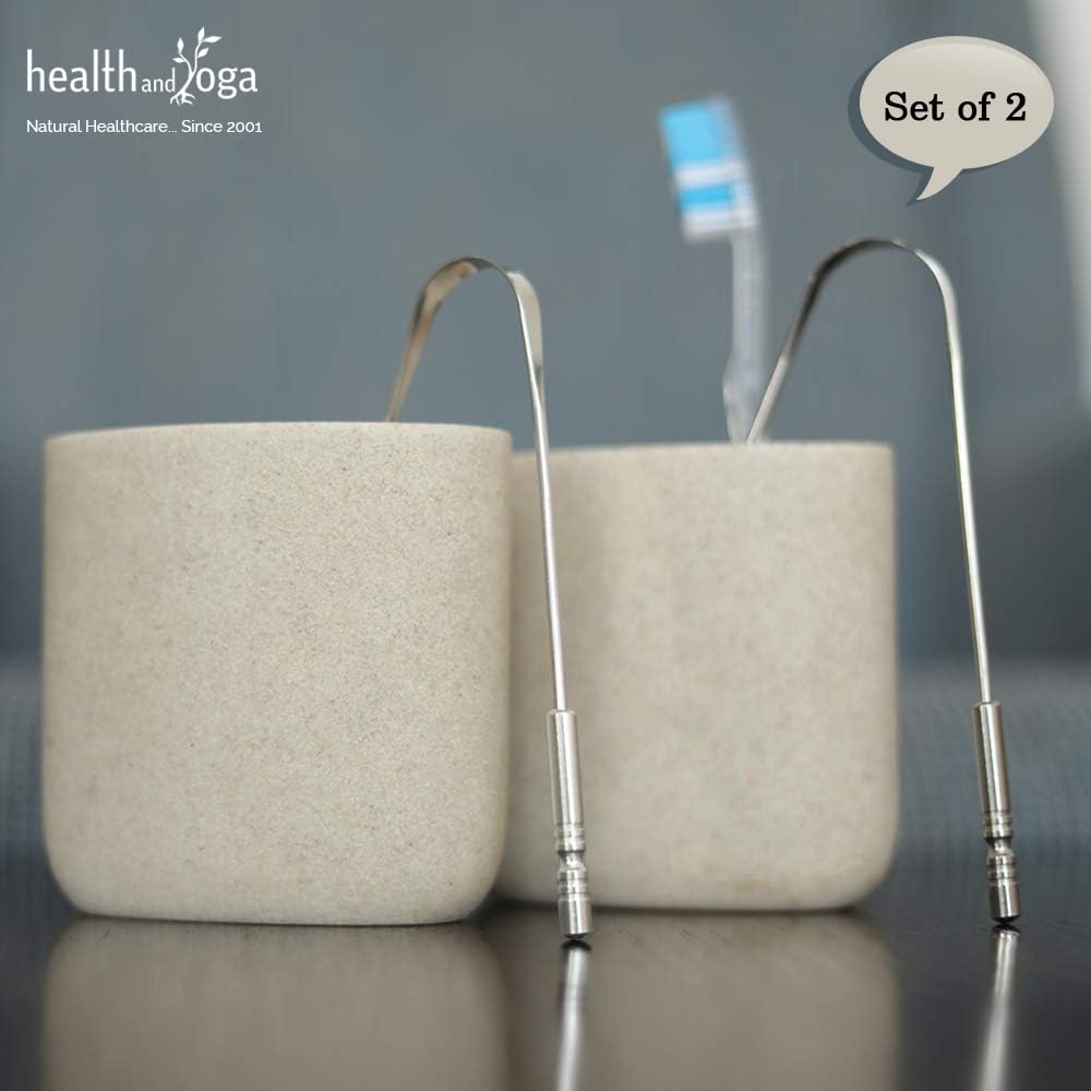 SteloSwipe tongue cleaners, set of 2, side view