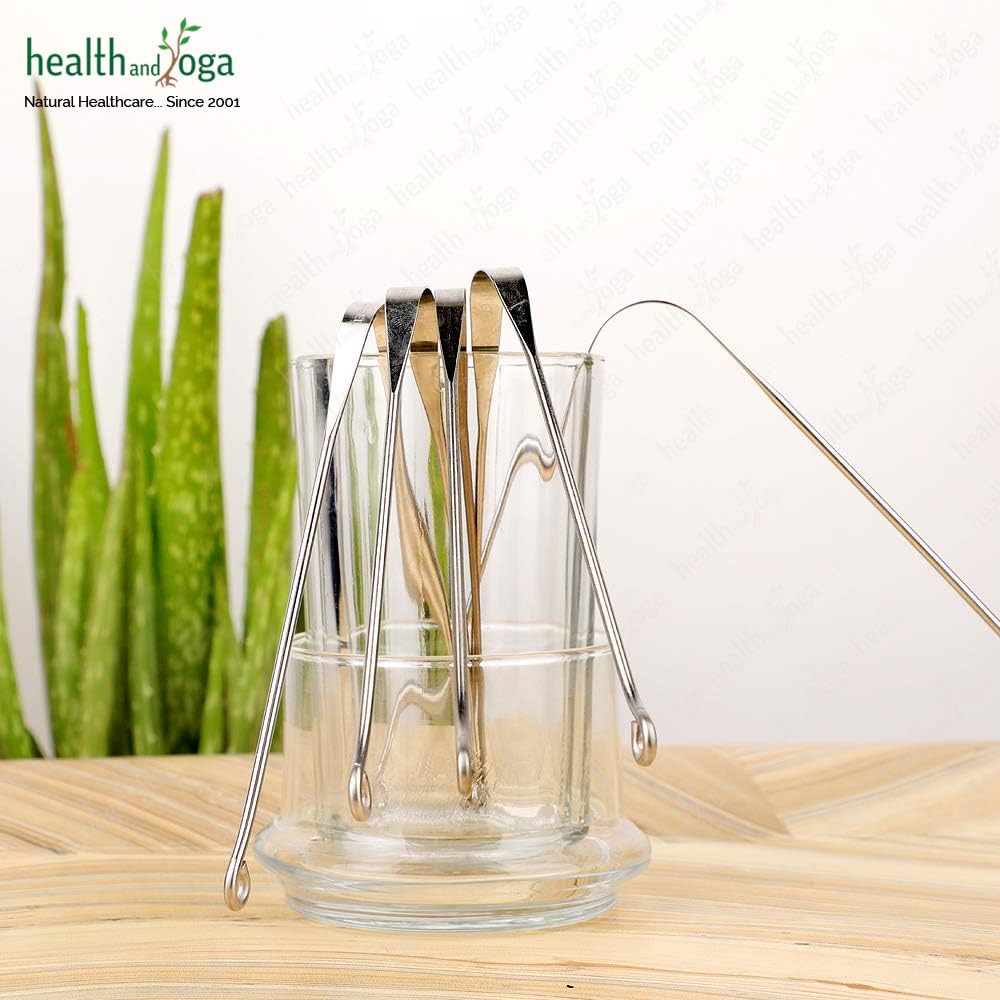 Flexible stainless steel tongue cleaner design