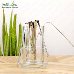 Flexible stainless steel tongue cleaner design