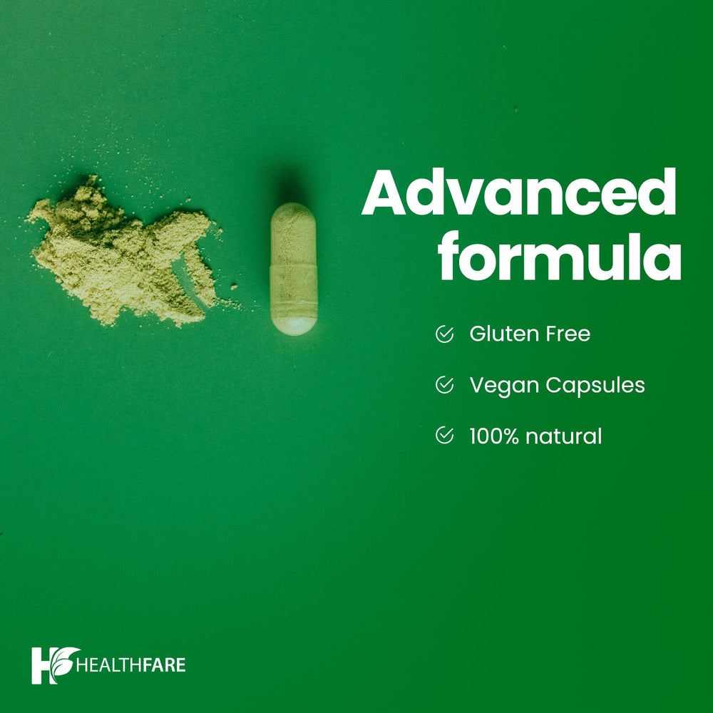 Made in USA badge on HealthFare Bilberry Eye Supplement