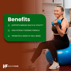 Label and ingredients panel for Graviola extract