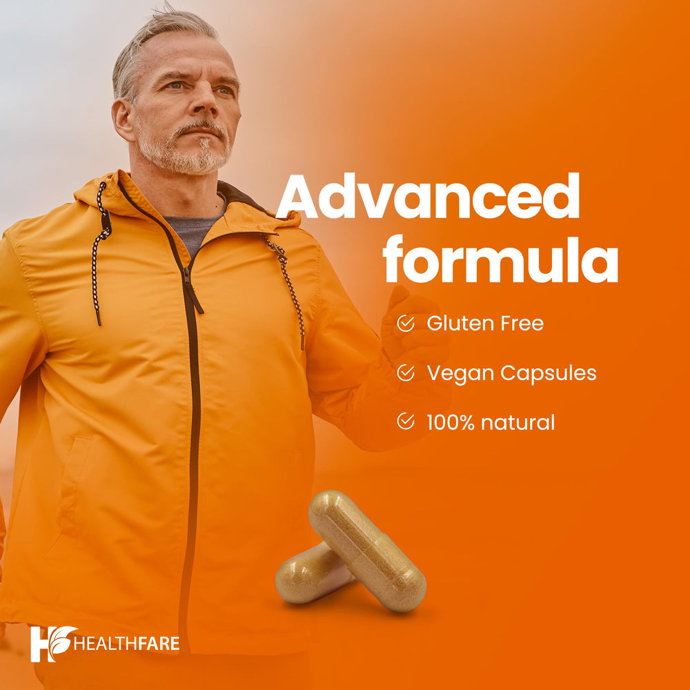 Healthfare Pygeum bottle label close-up