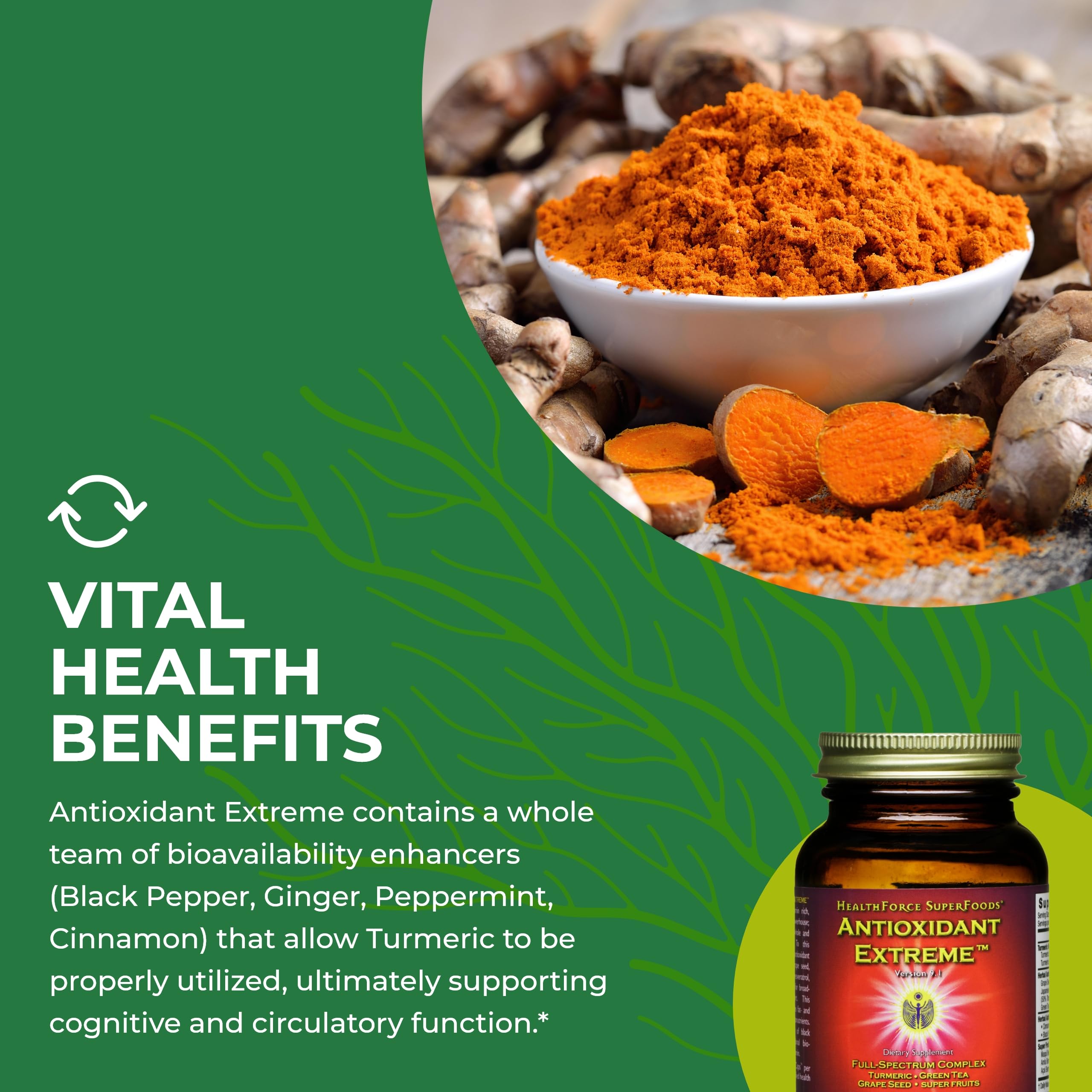 Product label emphasizing Organic, Vegan, Kosher and Gluten-Free