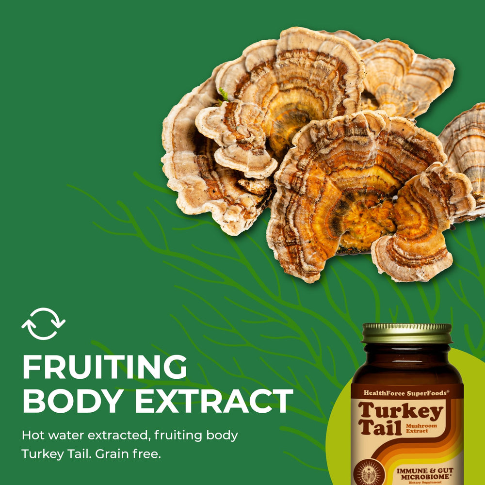 HealthForce Turkey Tail Capsules third-party lab verification badge