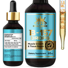 HealthGEM BP 157 Liquid Drops bottle and 2.0 fl oz packaging