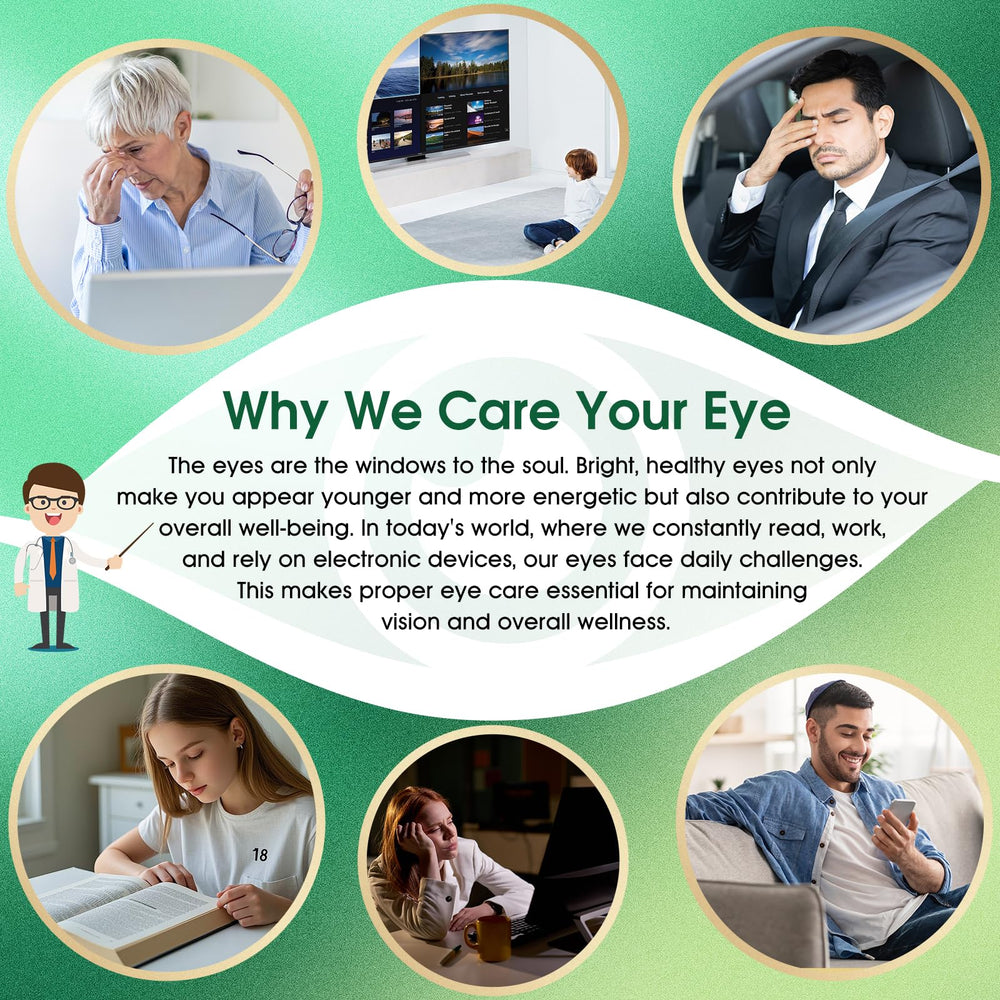 Omega-3 (EPA and DHA) and CoQ10 in HealthSender Eye Vitamin 37-in-1