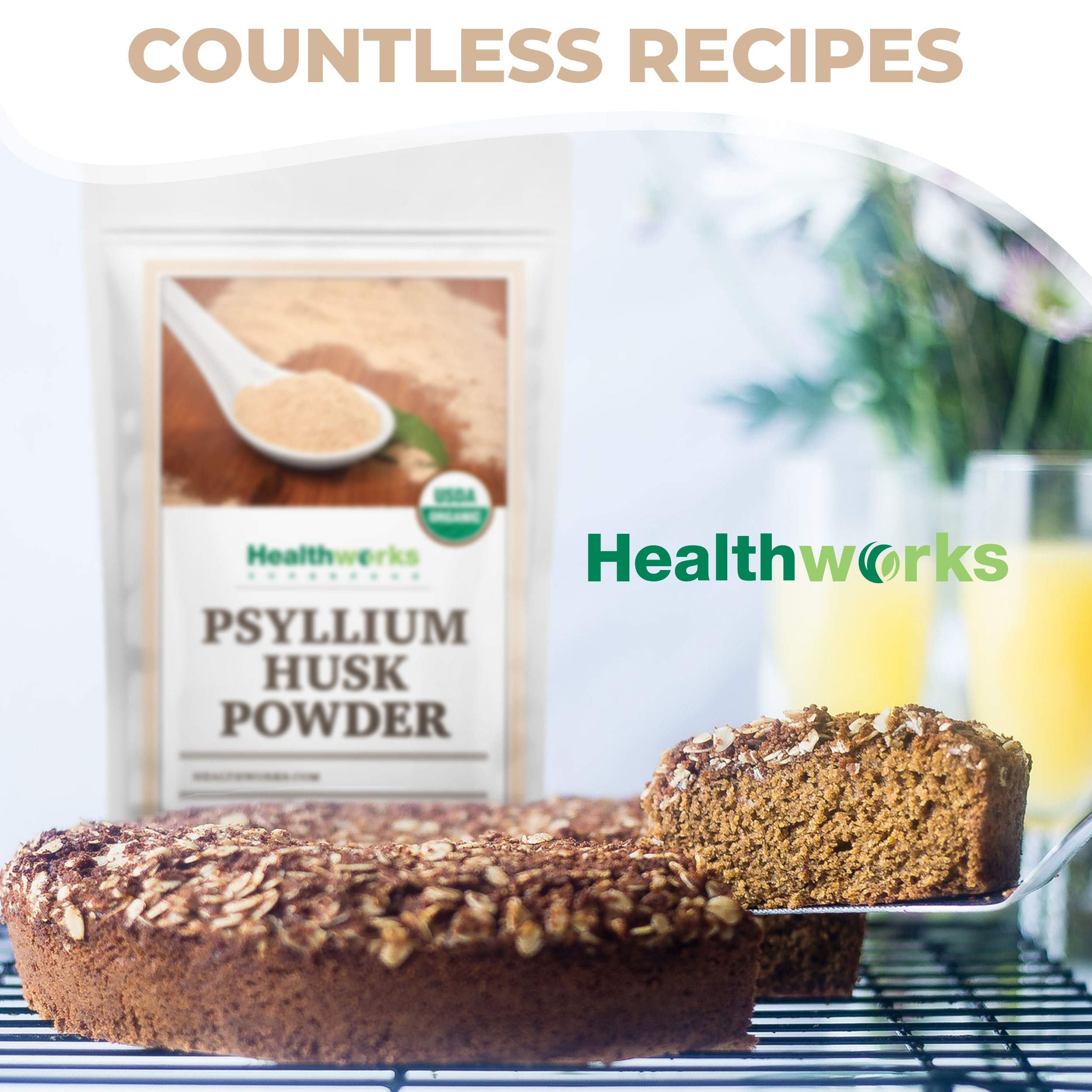 Sustainably sourced organic psyllium husk from India