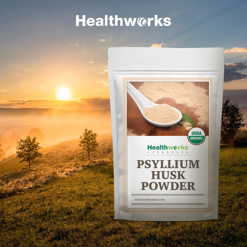 Usage: adding psyllium to water or smoothies