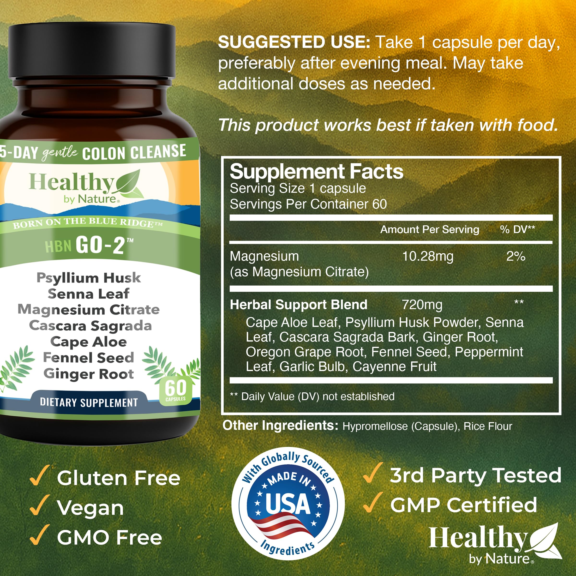 Healthy by Nature 15-day gut cleanse pack highlights comprehensive detox support