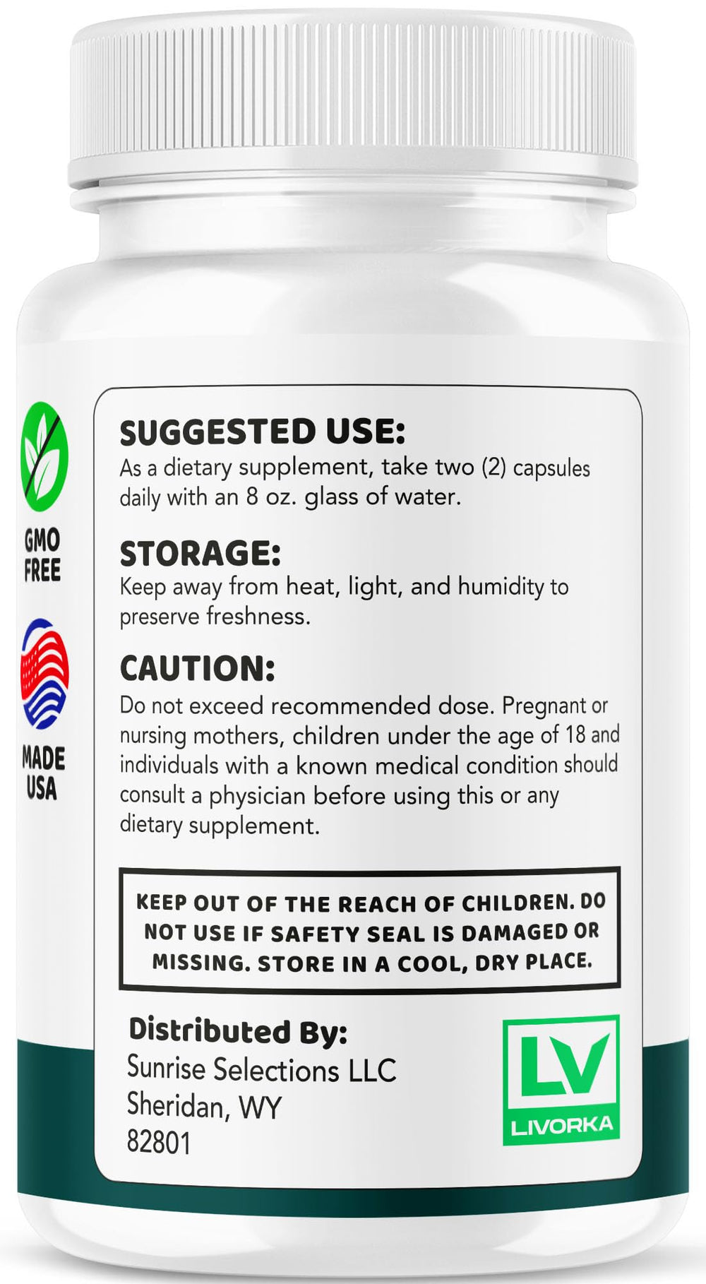 Natural ingredients illustration for Healthy Flow formula