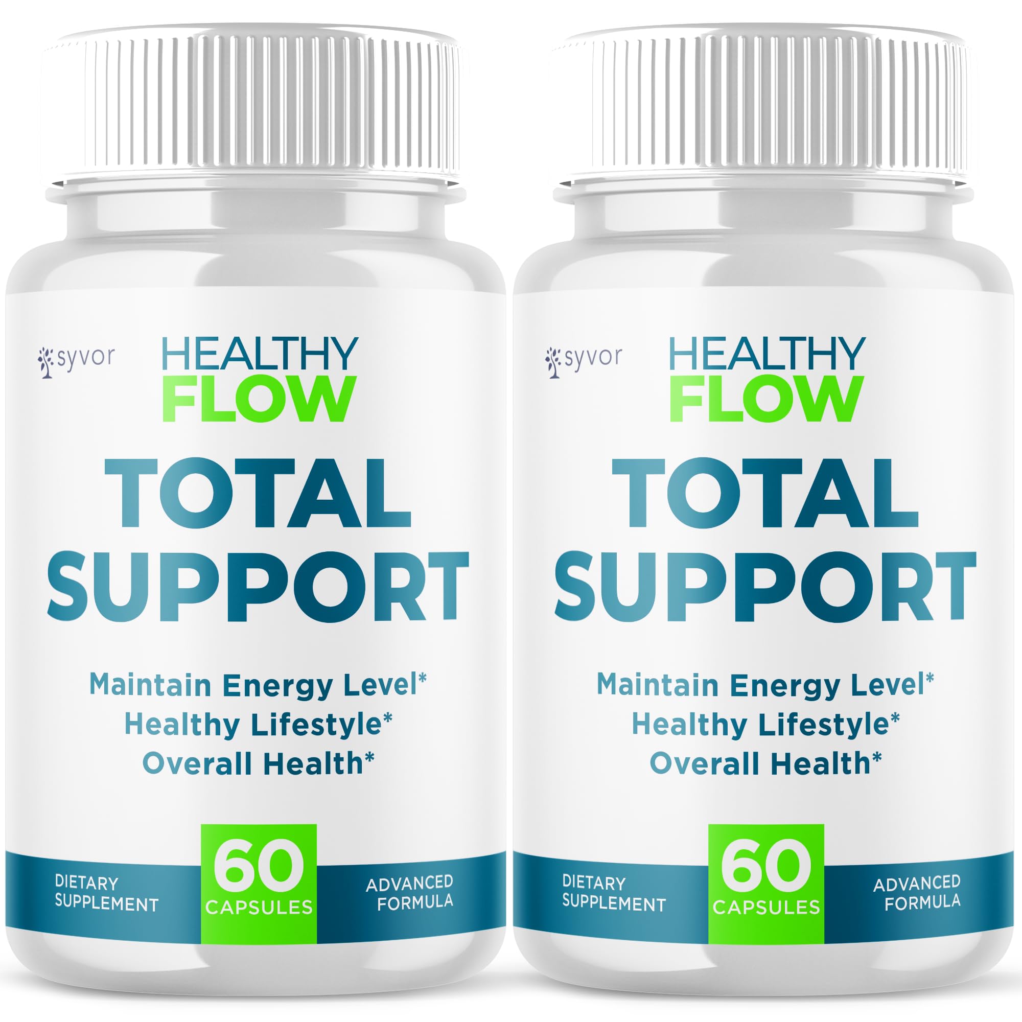 Healthy Flow Capsules bottle - front view