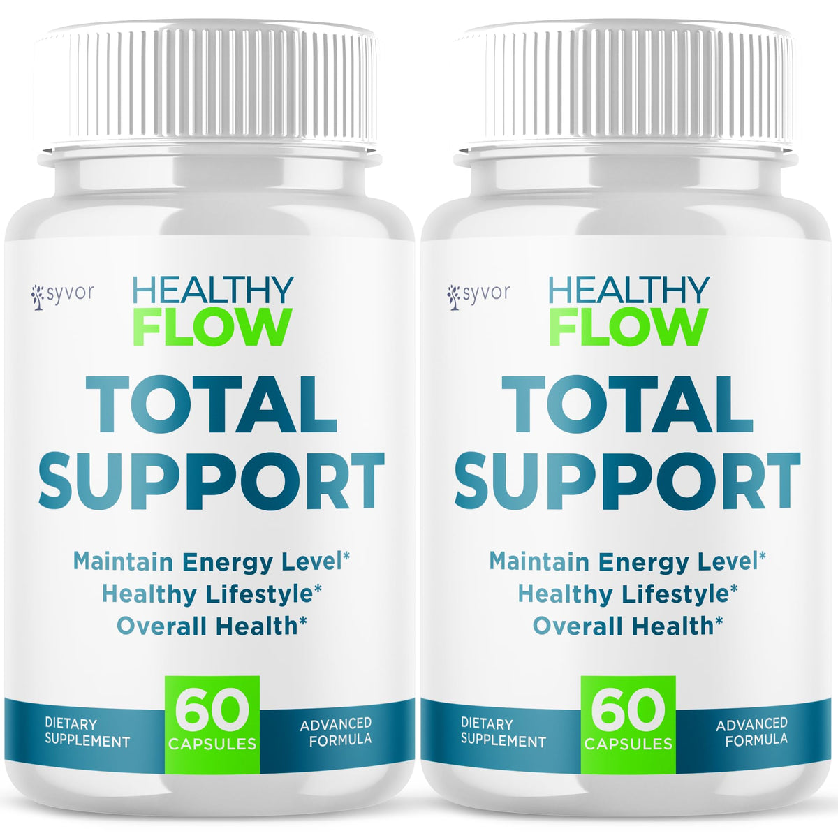 Healthy Flow Capsules bottle - front view