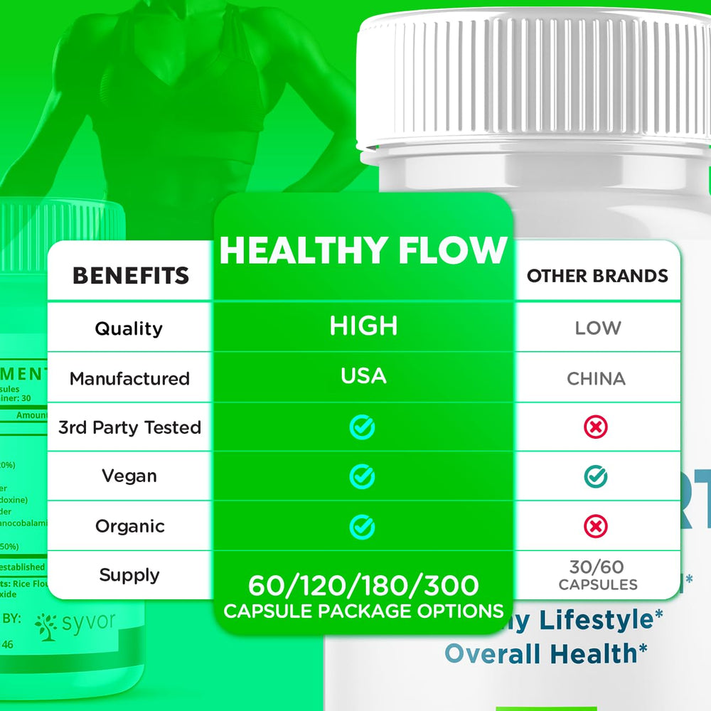 Healthy Flow Capsules capsules close-up
