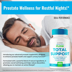 Close-up of Healthy Flow Total Support Capsules