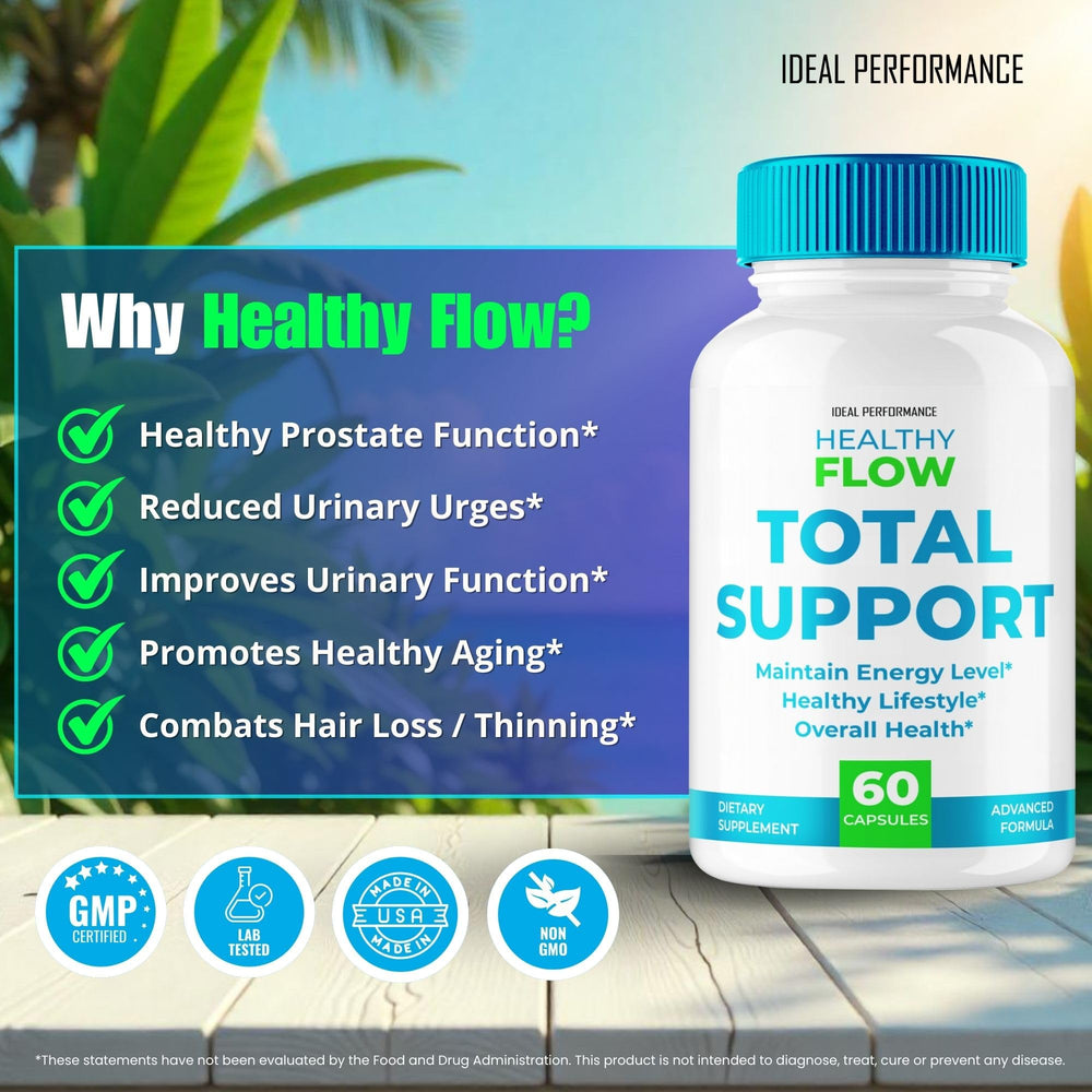 Healthy Flow Total Support Advanced Formula packaging