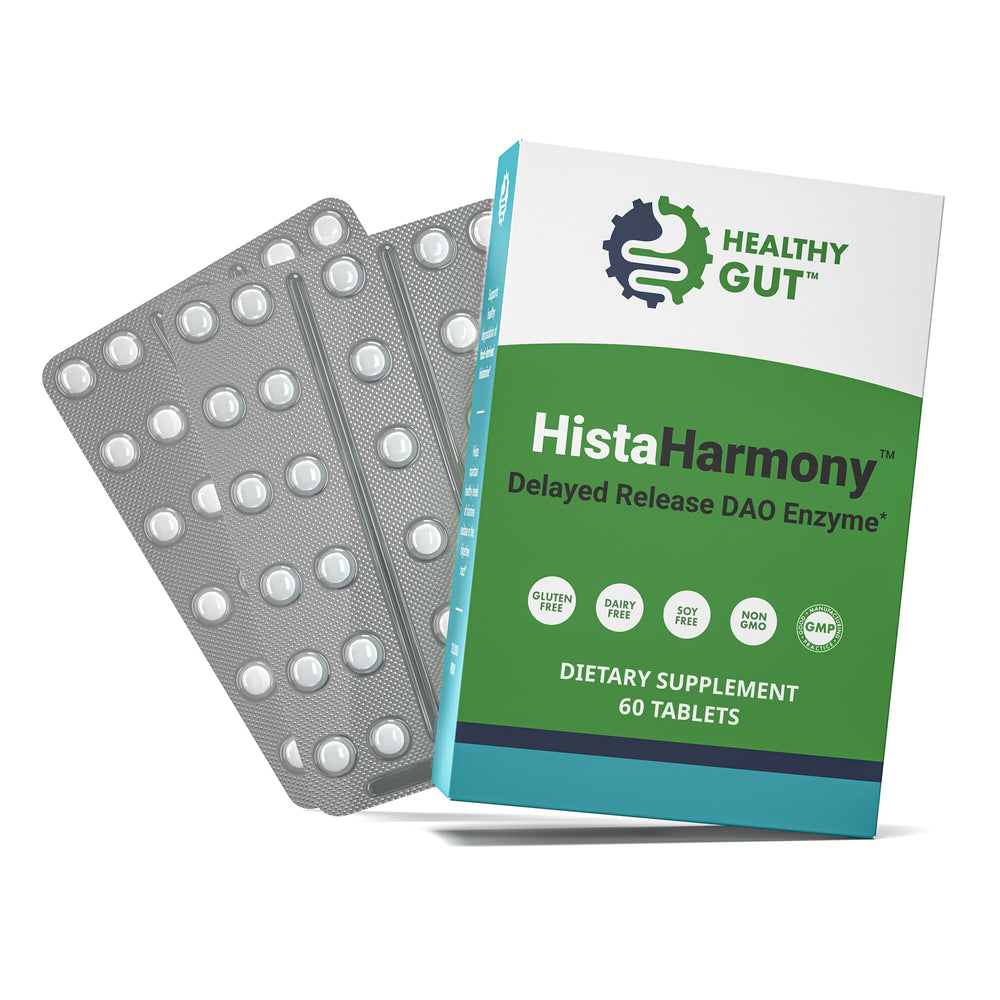 HistaHarmony bottle with dosage label