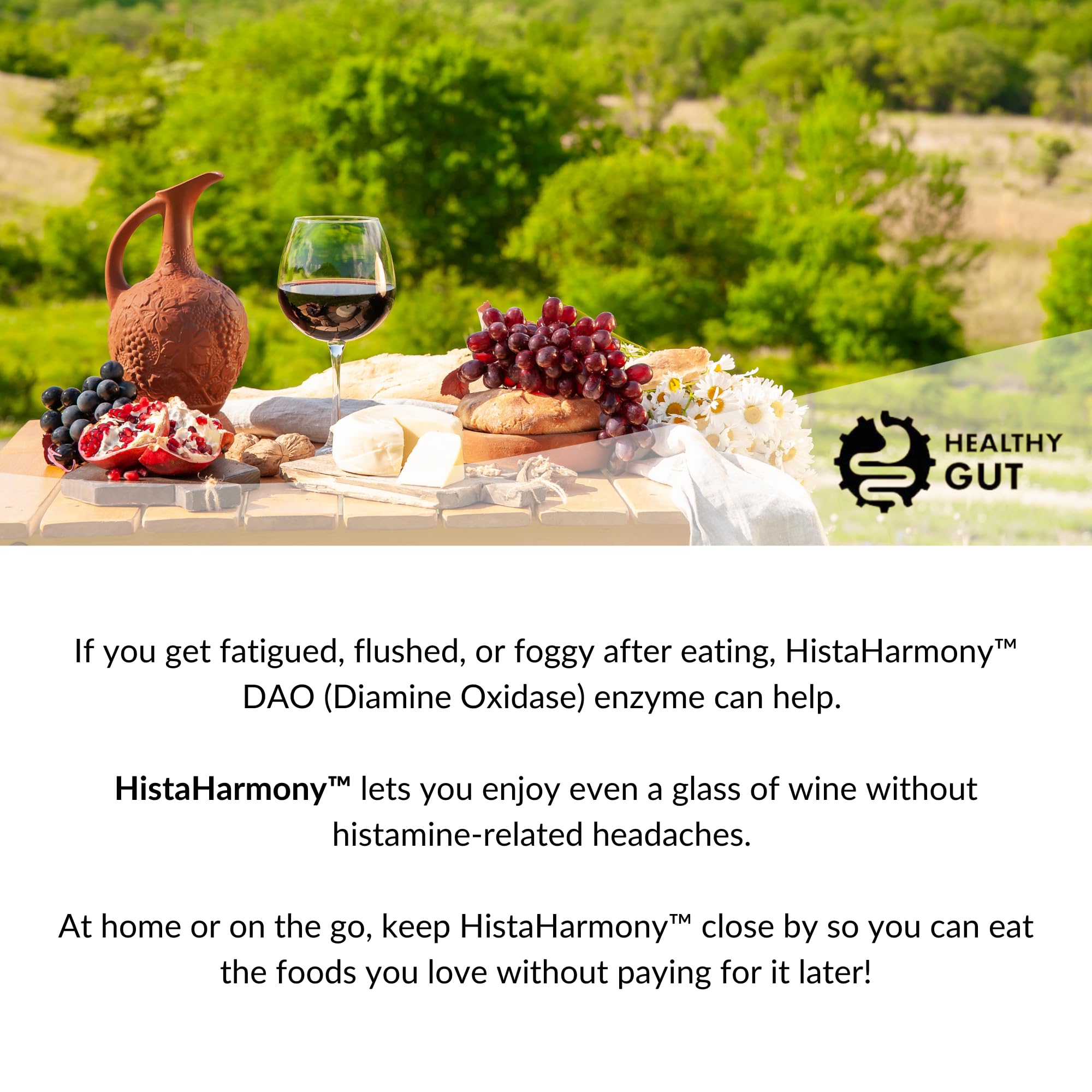 Lifestyle image promoting gut health and comfort