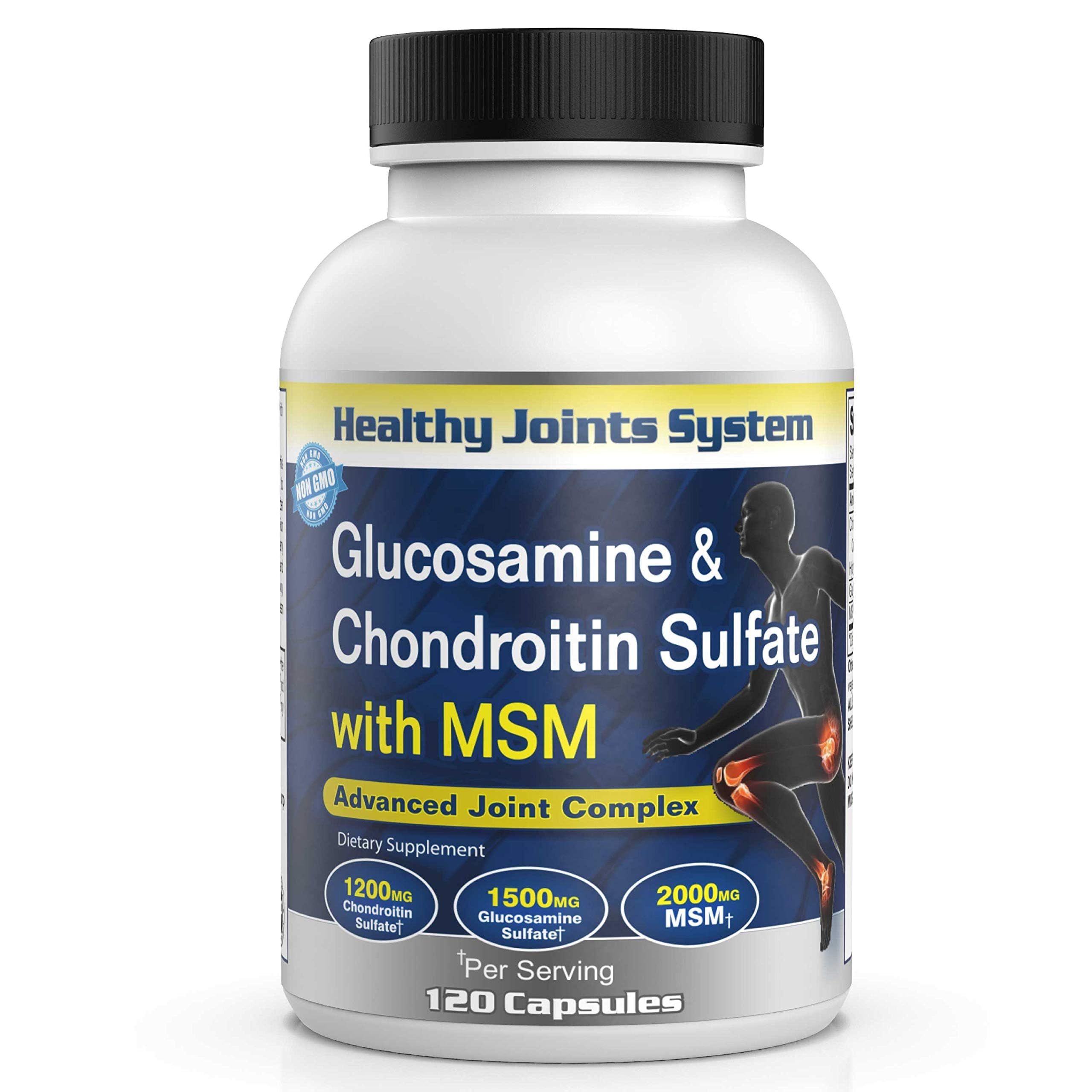 Healthy Joints System bottle with 120 capsules (hero image)