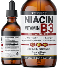 The Healthy Life 4 ME Niacinamide Liquid bottle (2oz, clear)