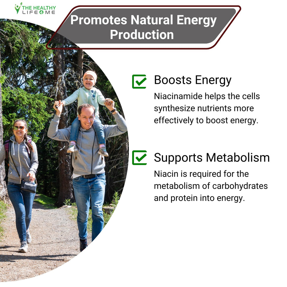 Label showing Vitamin B3 Niacinamide Liquid - 60-day supply