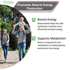 Label showing Vitamin B3 Niacinamide Liquid - 60-day supply