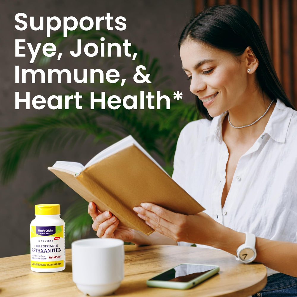 Healthy Origins non-GMO gluten-free badge signaling clean formula