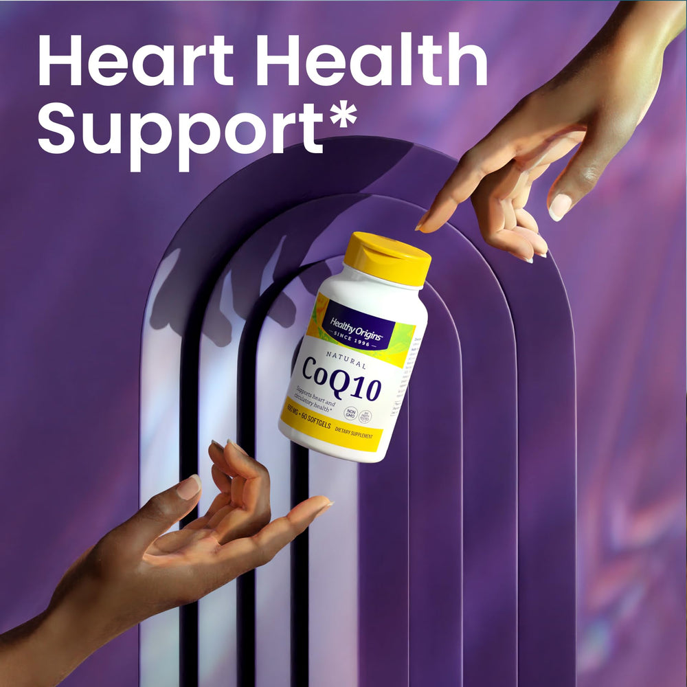 CoQ10 ingredients and non-GMO label