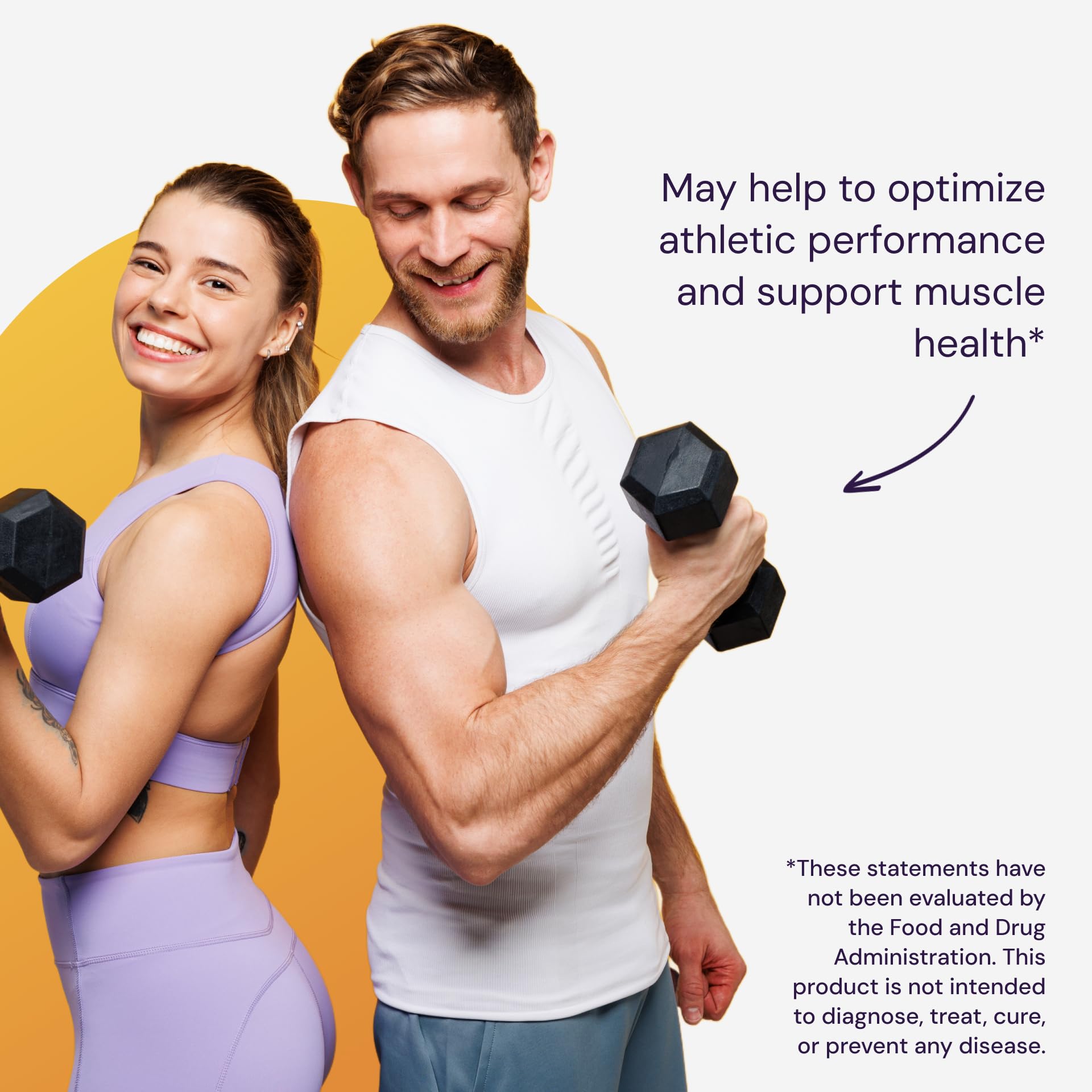 Studio shot of the creatine jar against a white backdrop