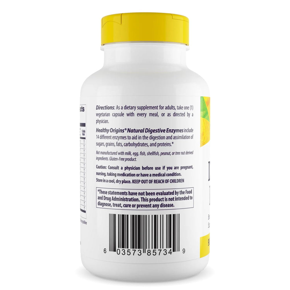 Product packaging image for Healthy Origins Digestive Enzymes
